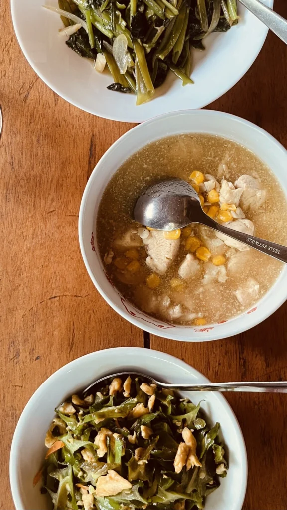 comida-tipica-borneo tres platos de comida tipica de Borneo